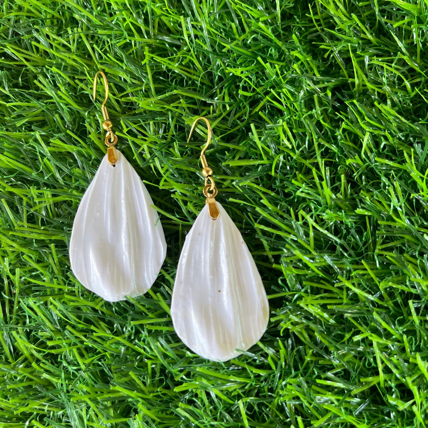 White Petals in Polymer Clay