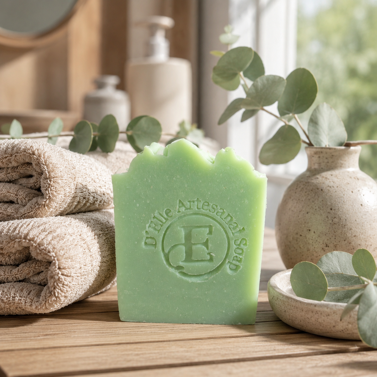 jabon de eucalipto para refrescar la piel ingredientes naturales