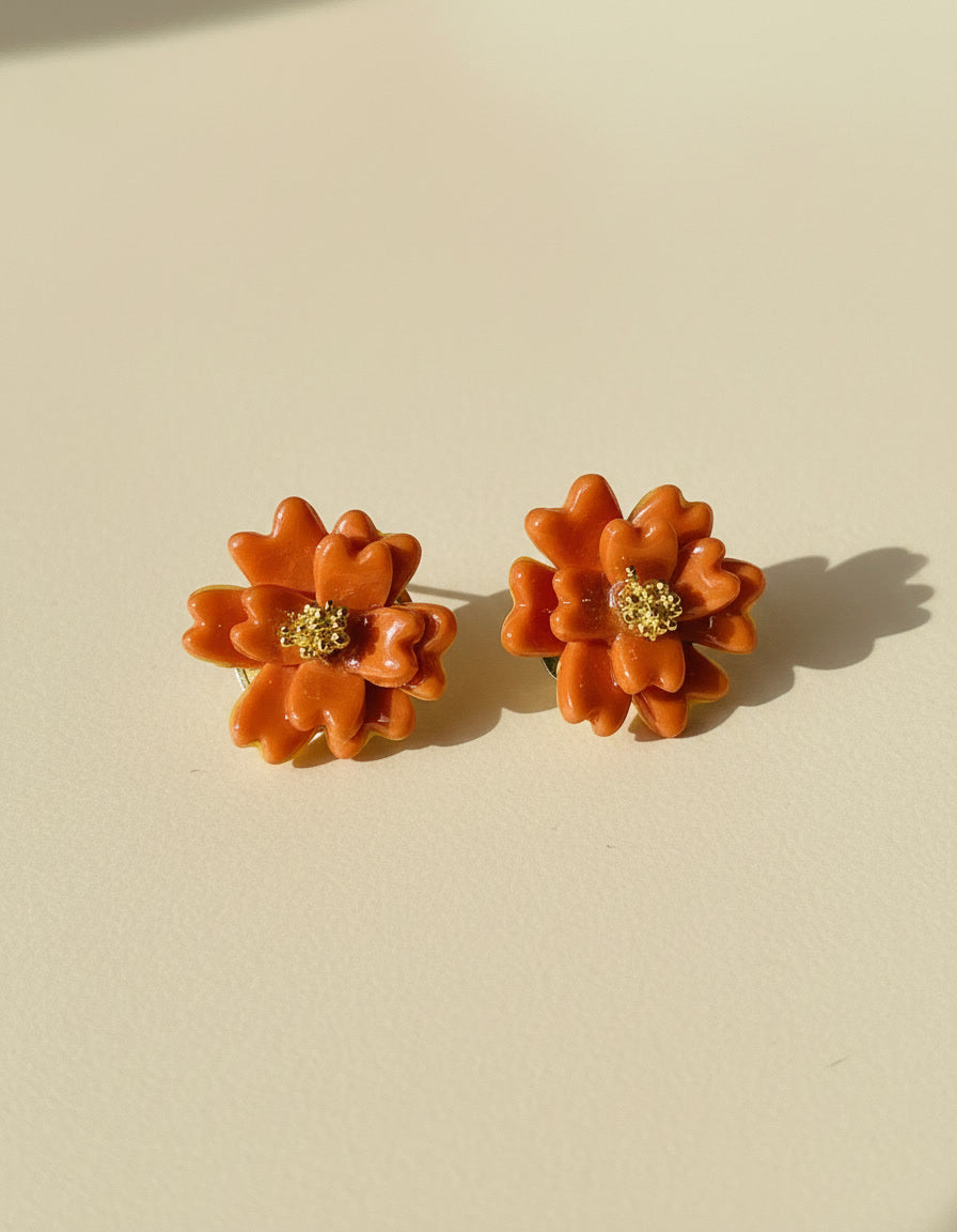 Polymer Clay : Florea Aurora Stud Earrings