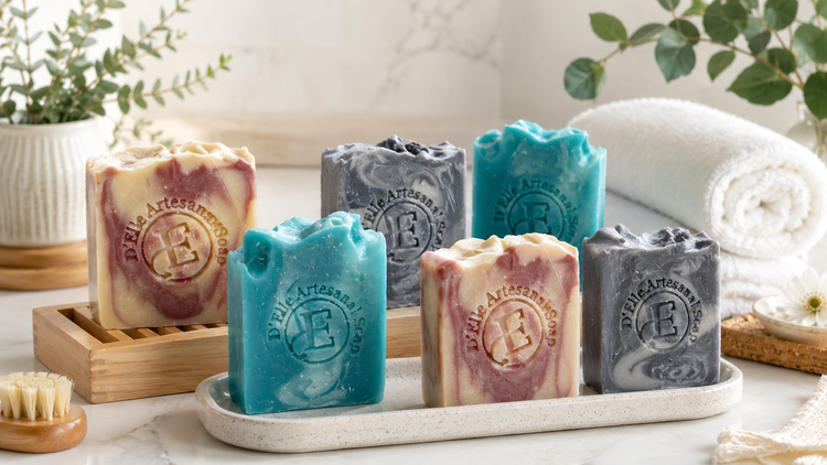 Jabones artesanales NaturElle de D'Elle Gifts, especial de otoño 3 x $18