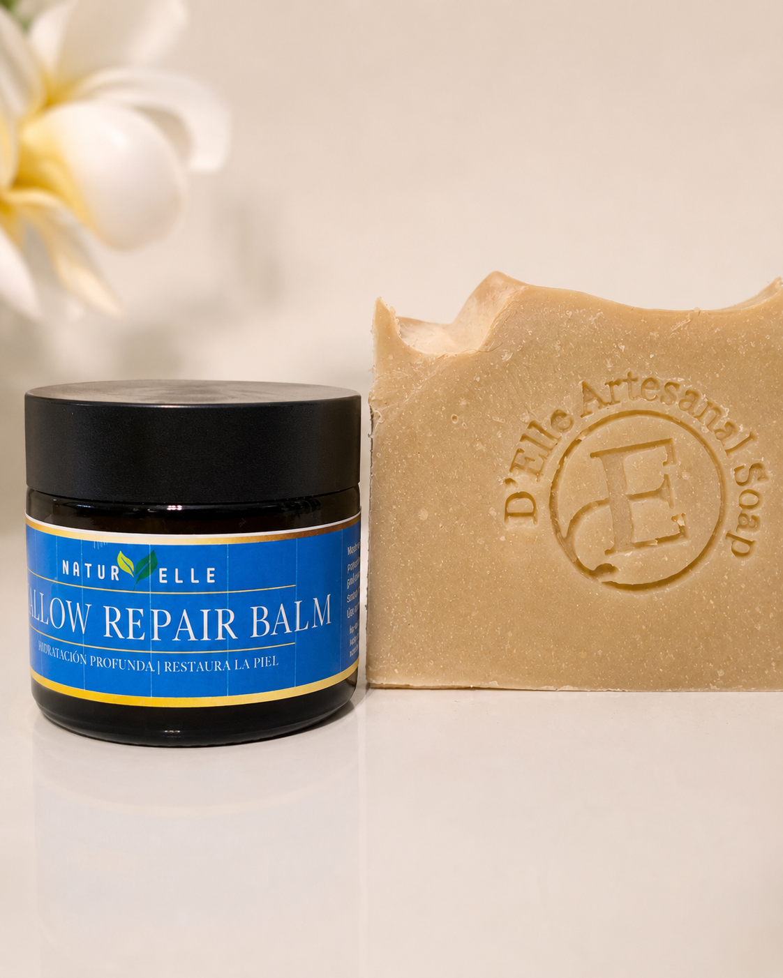 Tallow Repair Duo | Kit Reparador de Sebo de Res con Jabón y Bálsamo