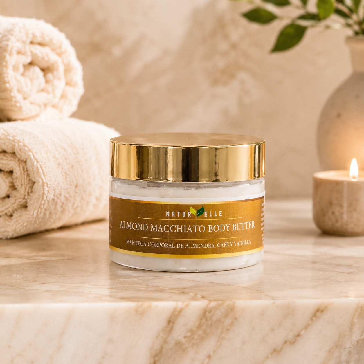 Almond Macchiato Body Butter | Whipped Nourishing Body Cream