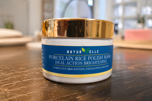 Porcelain Rice Polish Mask|Dual Action Brightening & Resurfacing