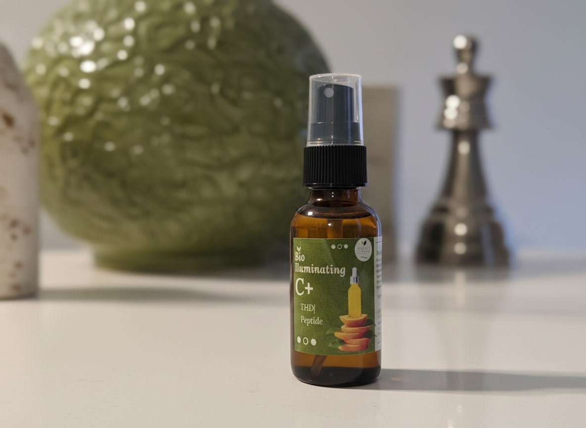 C+ Glow Platinium: Molecular Radiance Serum | THD Ascorbate-Peptide Syn-6-Bakuchiol