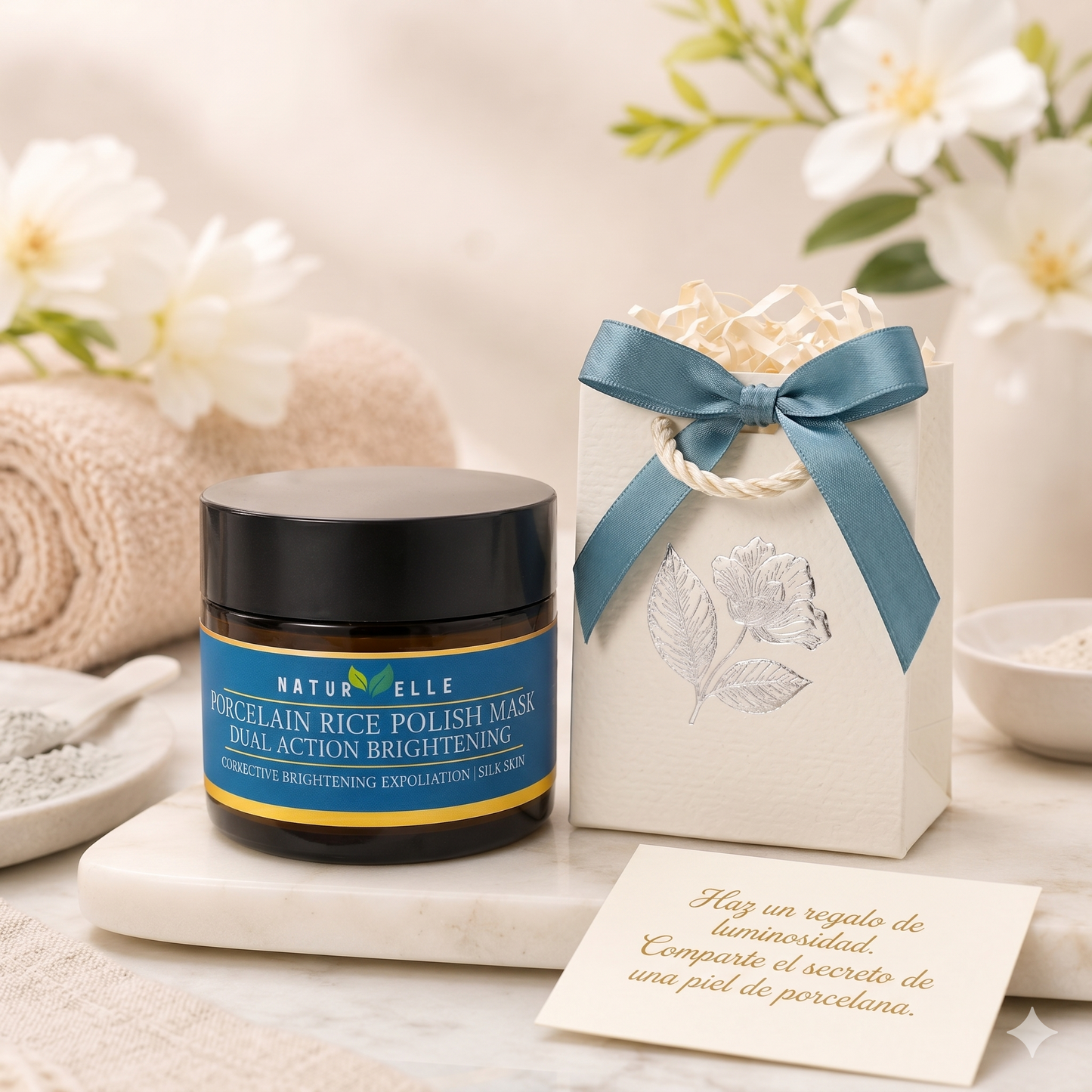 Porcelain Rice Polish Mask | Mascarilla de Arroz